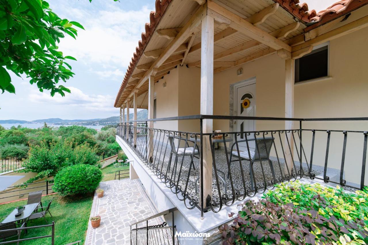 Helianthos Villa - Apartment No3 كافالا المظهر الخارجي الصورة