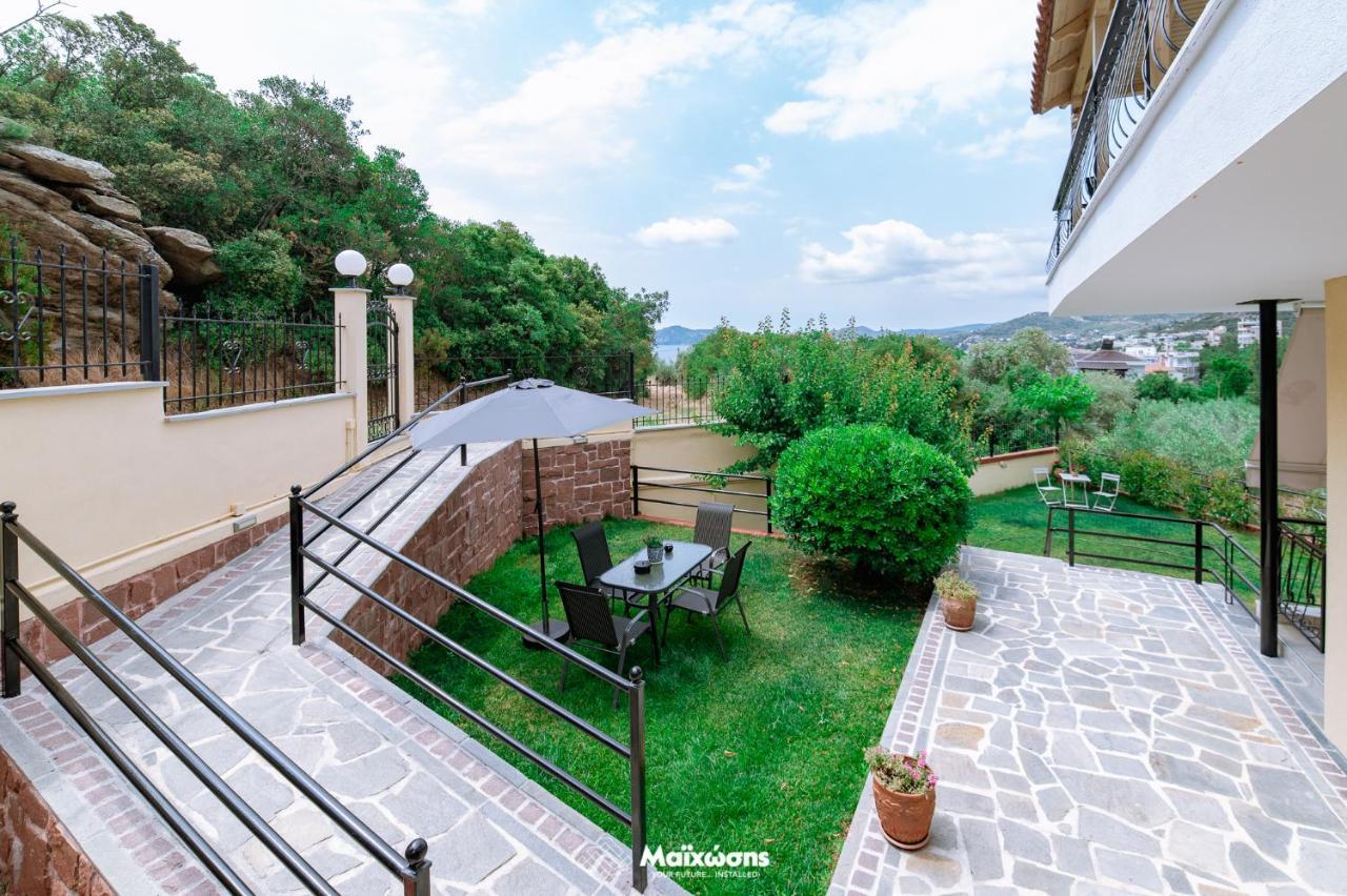 Helianthos Villa - Apartment No3 كافالا المظهر الخارجي الصورة