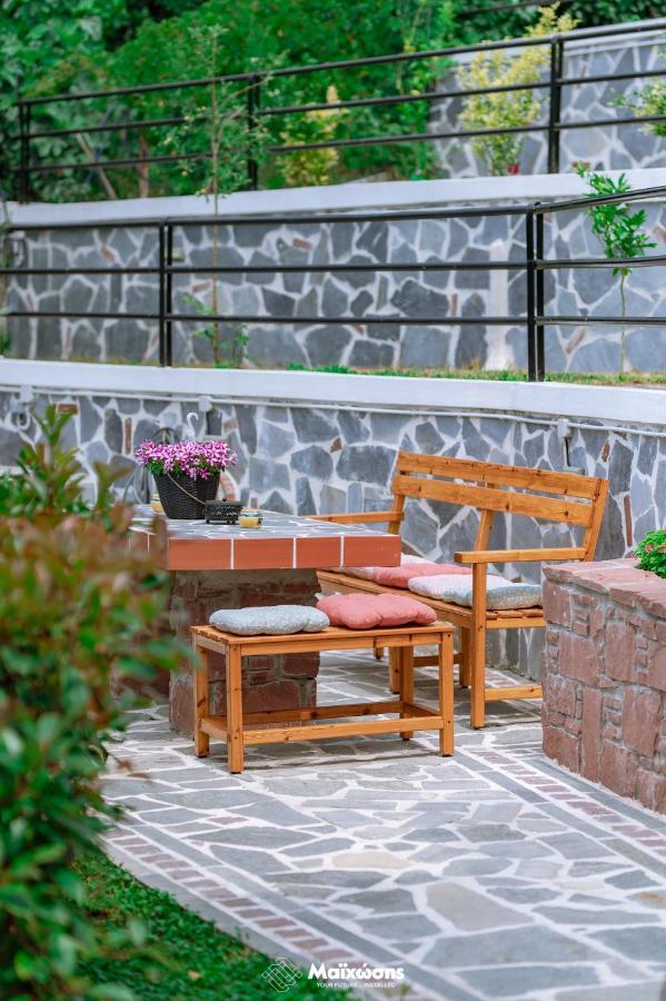 Helianthos Villa - Apartment No3 كافالا المظهر الخارجي الصورة