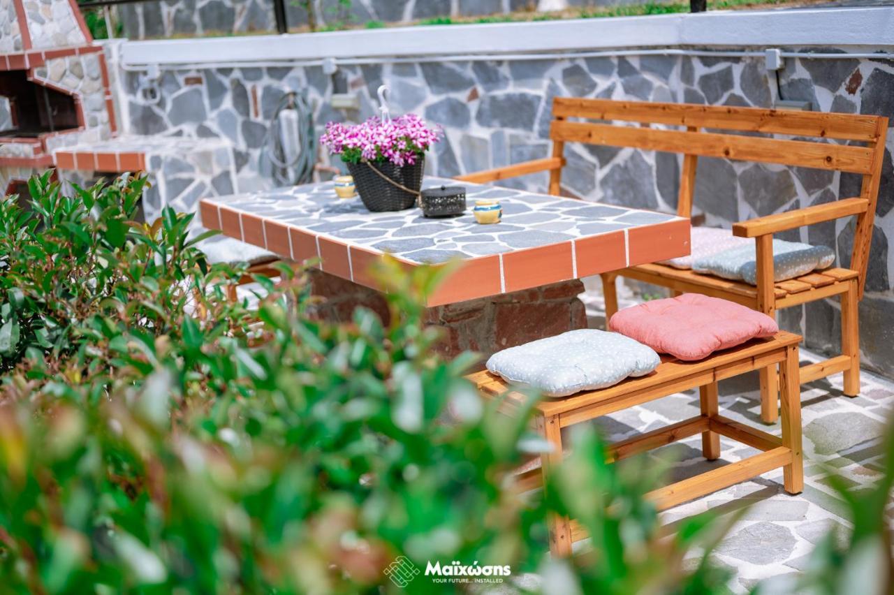 Helianthos Villa - Apartment No3 كافالا المظهر الخارجي الصورة