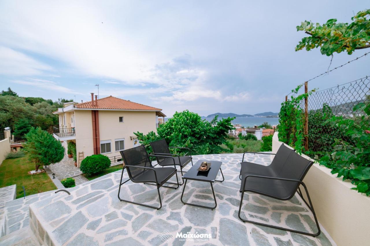 Helianthos Villa - Apartment No3 كافالا المظهر الخارجي الصورة