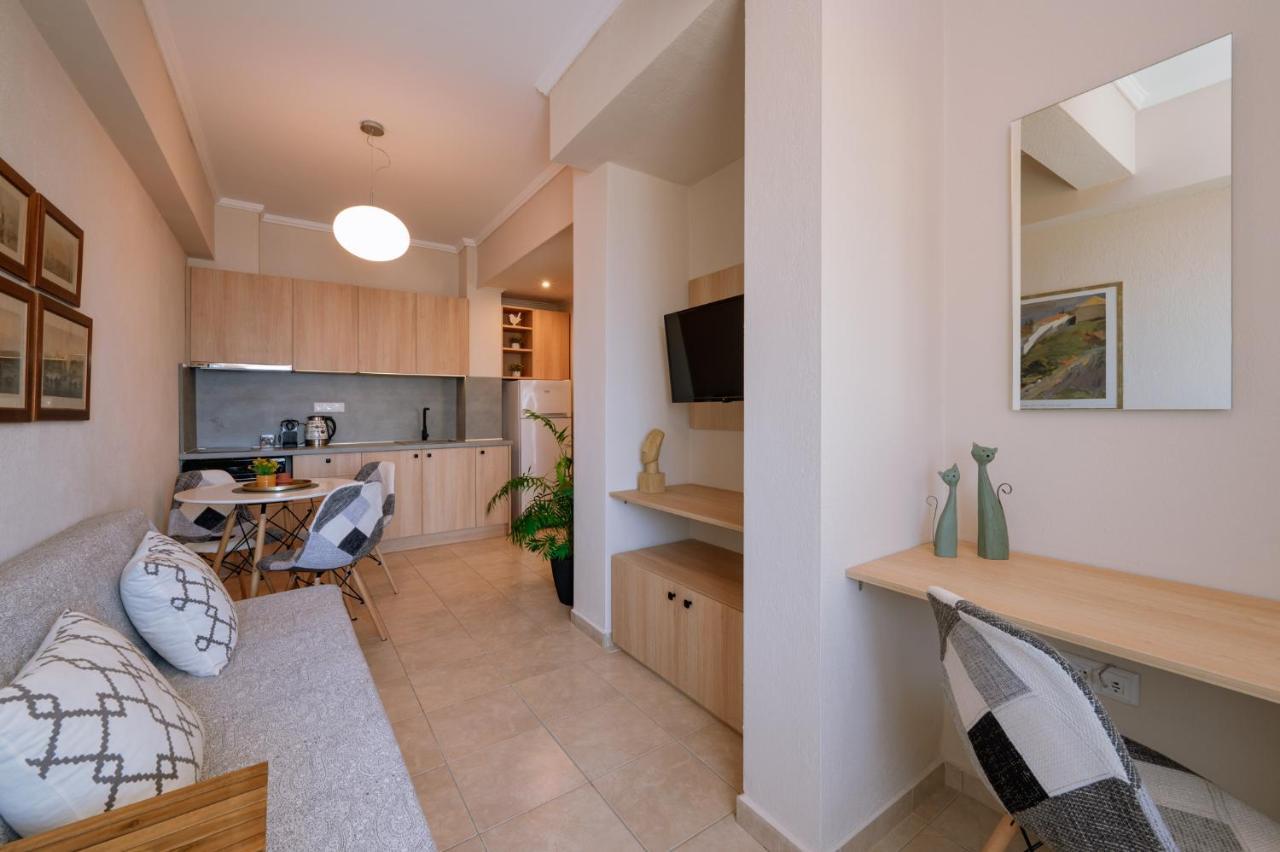 Helianthos Villa - Apartment No3 كافالا المظهر الخارجي الصورة